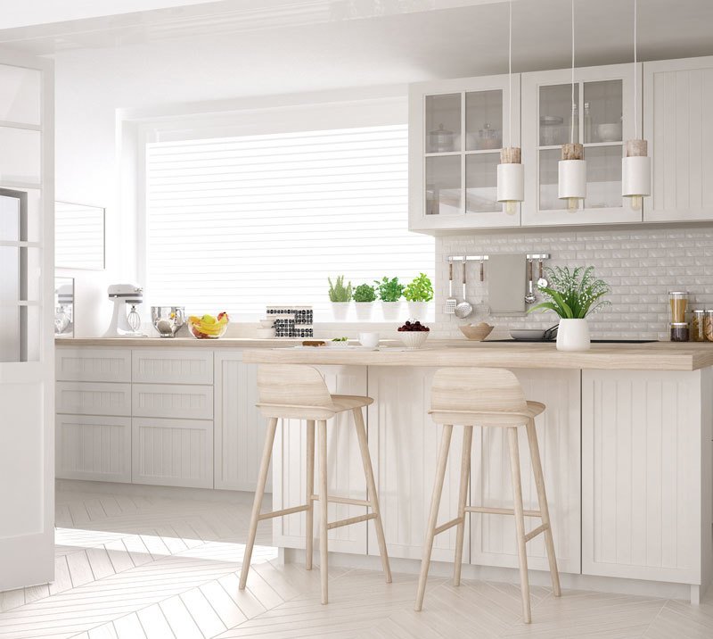 How to Decorate Your Kitchen with White Hues